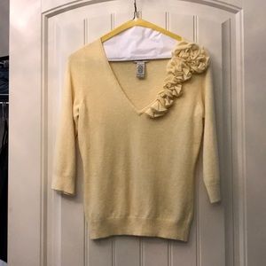 Banana Republic yellow sweater